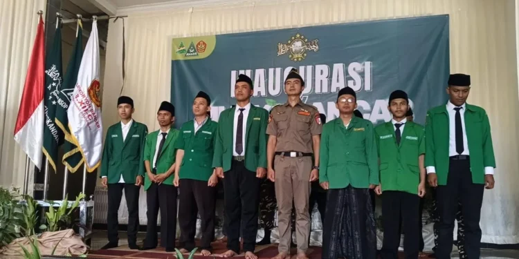 Pelantikan Pimpinan Anak Cabang (PAC) Gerakan Pemuda (GP) Ansor Kecamatan Kedungkandang, Kota Malang. Foto/dok