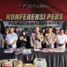 Kapolresta Malang Kota, Kombes Pol Nanang Haryono mengungkap catatan akhir tahun 2025. (Foto/M Sholeh)