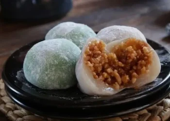 Rekomendasi mochi di Malang yang lumer dengan varian rasa hits, cocok bagi pecinta kuliner khas Jepang dengan cita rasa manis. /Foto: Pinterest/Indah Lestari