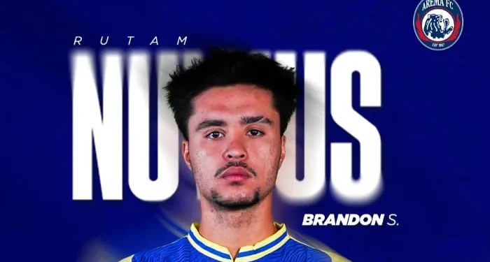 Arema FC lepas Brandon Scheunemann di jendela bursa transfer BRI Super League 2025/2026, karena alasan menit bermain. /Foto: Dok. Arema FC