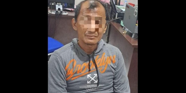 Yongki Prayitno, seorang ayah yang ditangkap polisi tersangka pemerkosaan anaknya sendiri. Foto/dok
