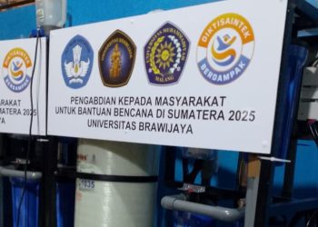 Penampakan alat penjernih air milik UB yang dikirim ke lokasi bencana Sumatera. Foto: Dok.