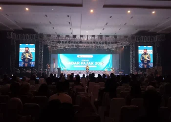 Gebyar Sadar Pajak 2025 yang digelar Bapenda Kota Malang di gedung MCC. (Foto/M Sholeh)