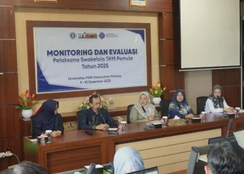 Unikama gelar monev program TKM Pemula 2025 bersama Kemnaker untuk meningkat pemberdayaan tenaga kerja pemula. /Foto: Dok. Unikama