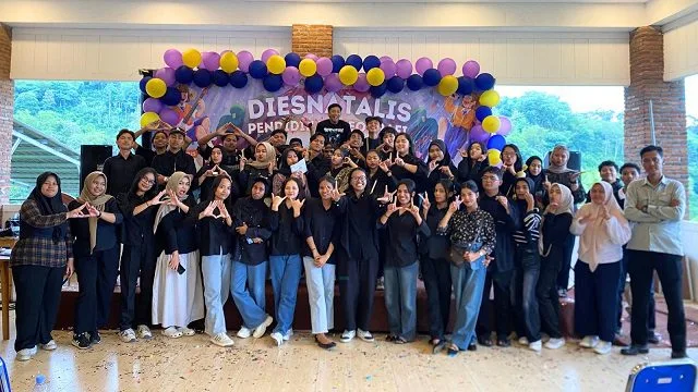 Dies Natalis ke-41 Prodi Pendidikan Geografi Unikama jadi momentum memperkuat kebersamaan civitas akademika. /Foto: Dok. Unikama.