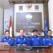 Kepala BMKG, Teuku Faisal Fathani (dua dari kiri) saat memberikan keterangan dalam konferensi pers. Foto: YouTube Info BMKG