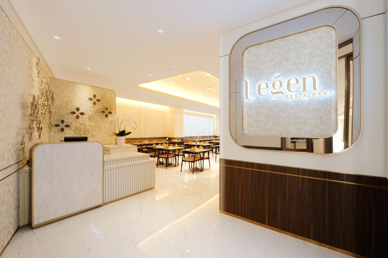 Legen Restaurant Atria Hotel Malang./Foto: Dok. Atria Hotel Malang.