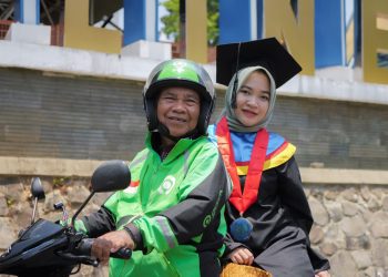 Ilustrasi GoTo siapakan beasiswa untuk driver Ojol. (Foto/ist)