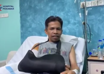 Testimoni pasien Hospital Penawar bernama Asyari terbantu dengan layanan medis yang cepat selama menjalani proses pemulihan. /Foto: Tangkapan layar Instagram @hospitalpenawar_idn.