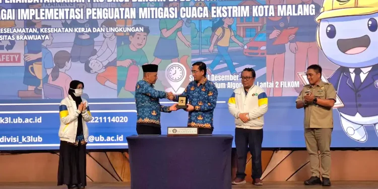 Pencanangan Kampus Tangguh UB. Foto: Azmy