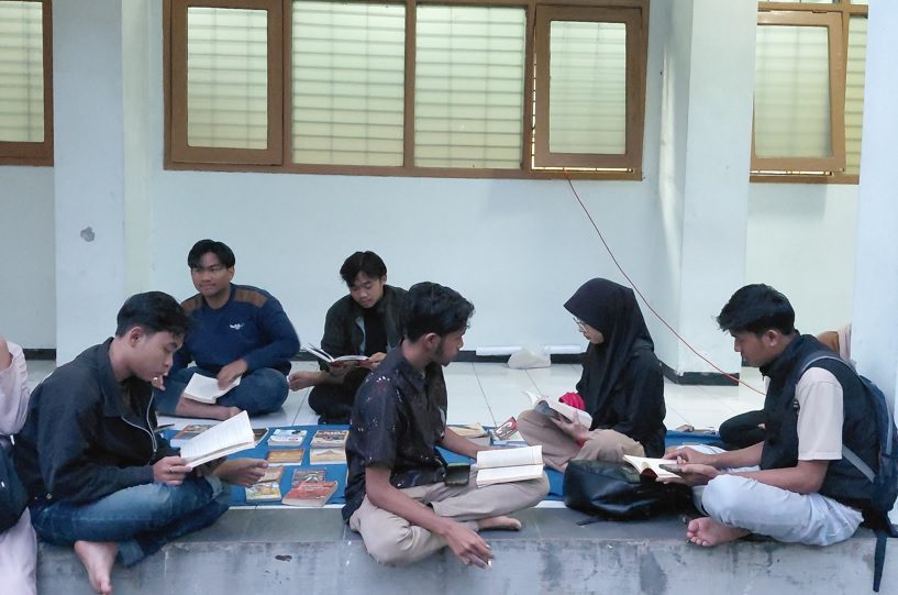 PMII Komisariat Sunan Ampel Malang UIN Malang galang dana untuk korban banjir Sumatera. Foto/dok