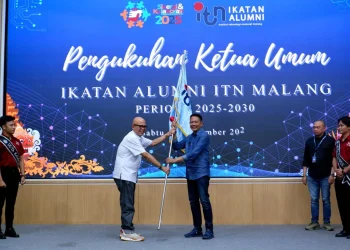 Wahyu Hidayat pimpin IIKA ITN Malang. Foto/dok ITN Malang