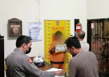 Tersangka curanmor di Kepanjen ditahan di rutan Mapolres Malang. Foto: Polres Malang