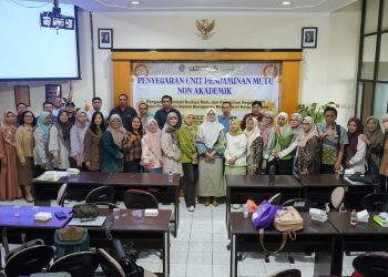 PPM Unikama menggelar kegiatan penyegaran unit penjaminan mutu non akademik. /Foto: Dok. Unikama.