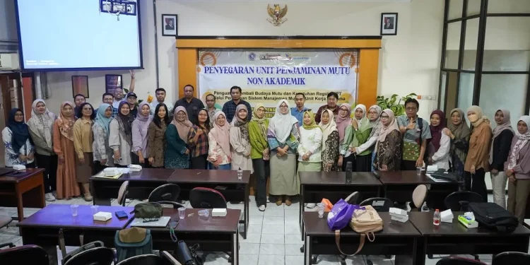 PPM Unikama menggelar kegiatan penyegaran unit penjaminan mutu non akademik. /Foto: Dok. Unikama.