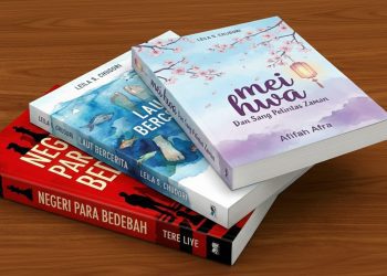 Tiga cover novel tentang gerakan mahasiswa. Foto / Gemini.