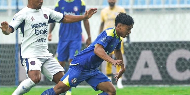 Fakta menarik Arema FC vs Persita Tangerang yang berakhir dengan skor 0-1 untuk kemenangan tim tamu. /Foto: Instagram @aremafcofficial.