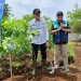 PJT I bersama Bupati Wonogiri meninjau pembangunan sumur resapan di Embung Waleng, Wonogiri. Foto: Azmy