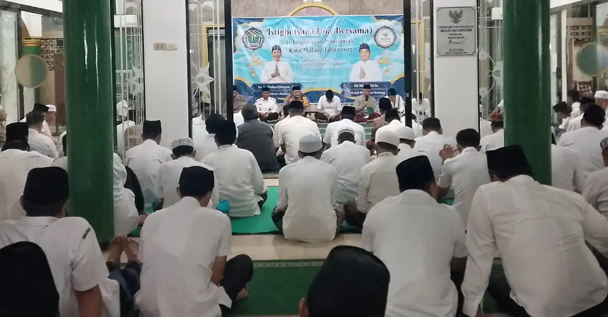 Wali Kota Malang Doa bersama antar agama