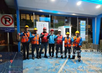 PLN UP3 Malang memastikan pelayanan listrik bagi semua masyarakat di momen Natal 2025 dan Tahun Baru 2026. Foto/dok