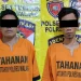 Kedua tersangka jambret di Tumpang. Foto: Polres Malang