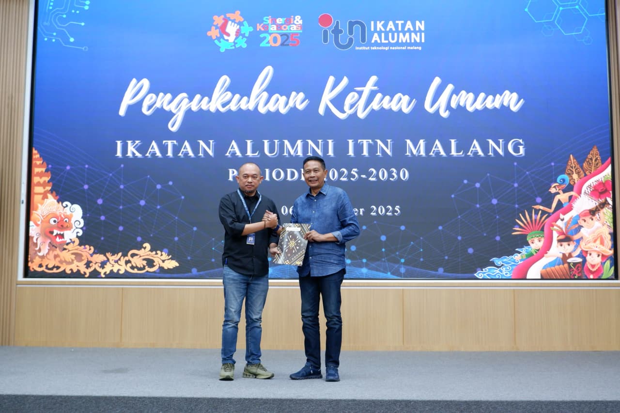 Wahyu Hidayat pimpin IIKA ITN Malang. Foto/dok ITN Malang