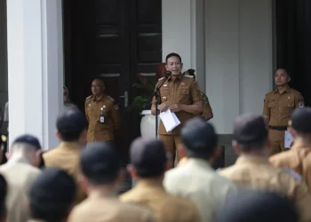 Wali Kota Malang, Wahyu Hidayat mengajak masyarakat doa bersama untuk Sumatera-Aceh. (Foto/dok. Prokopim Setda Kota Malang)
