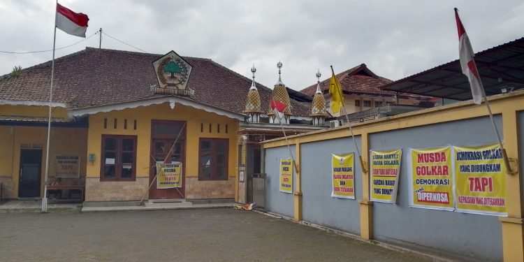 Kondisi Kantor DPD Partai Golkar Kota Malang
