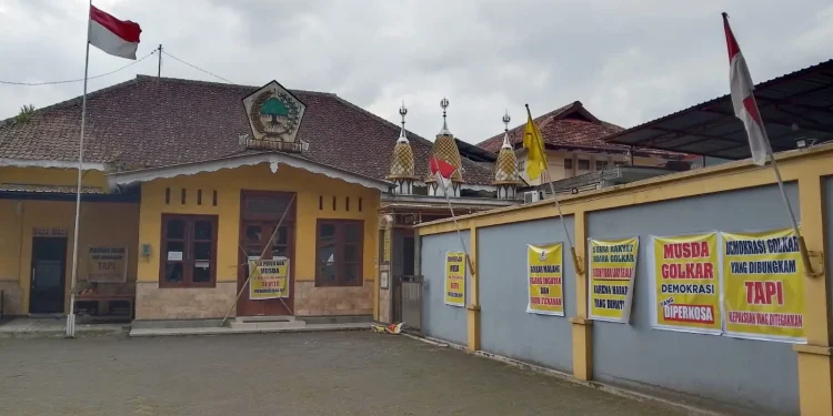 Kondisi Kantor DPD Partai Golkar Kota Malang
