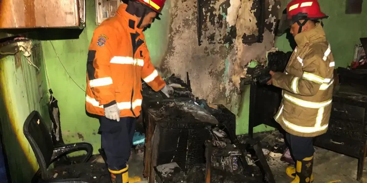 SDN 1 Merjosari Kota Malang kebakaran