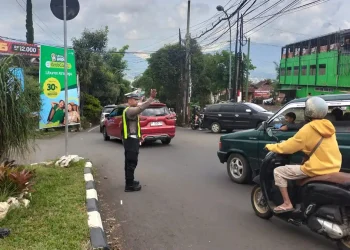 Petugas Satlantas Polres Batu