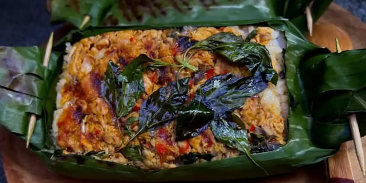 nasi bakar di Malang