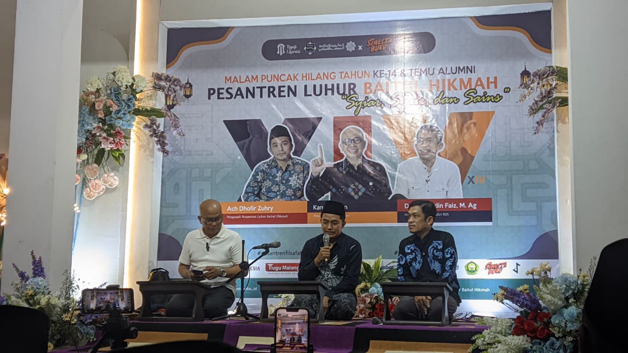 Tiga narasumber utama