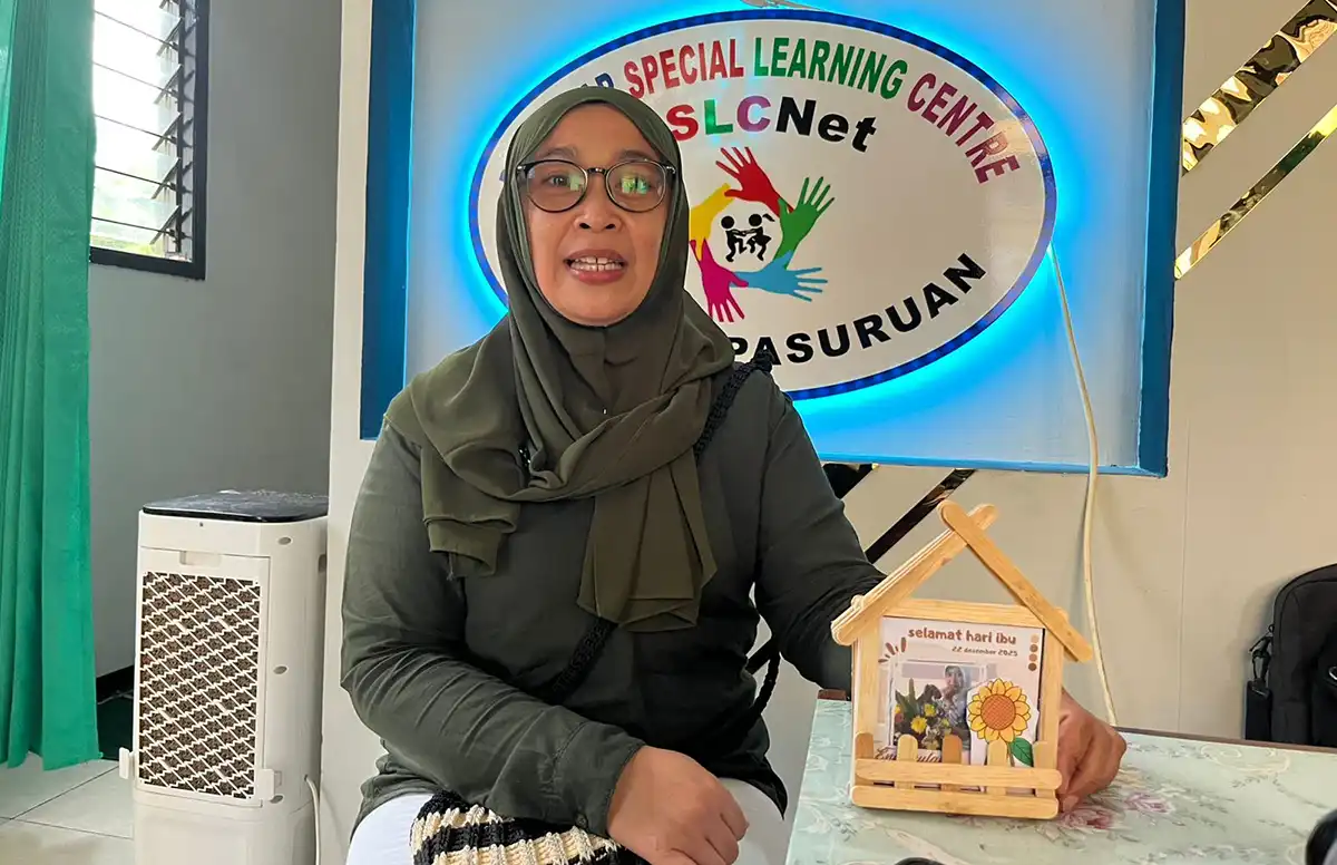  Salah satu orang tua siswa