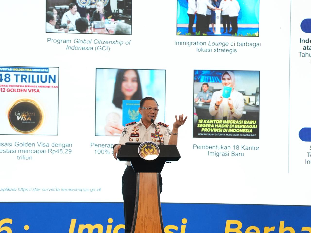 Rapat Koordinasi Pimpinan Tinggi Imigrasi Tahun 2026 yang digelar di Tangerang, Kamis (22/01/2026). Foto/dok. Imigrasi
