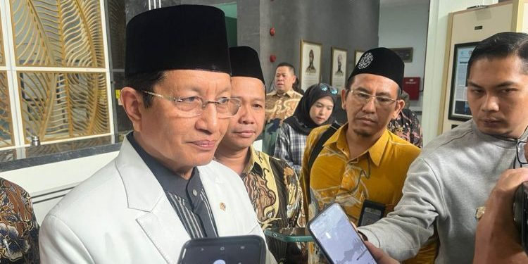 Menteri Agama Republik Indonesia, Prof. Dr. Nasaruddin Umar, MA ketika berkunjung ke UIN Malang pada Oktober 2025 lalu. /Foto: Tugumalang.id/Bagus Rachmad Saputra.
