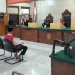 Terdakwa kasus pencabulan santri di ponpes Kota Batu saat menjalani sidang tuntutan. Foto: Kejari Kota Batu