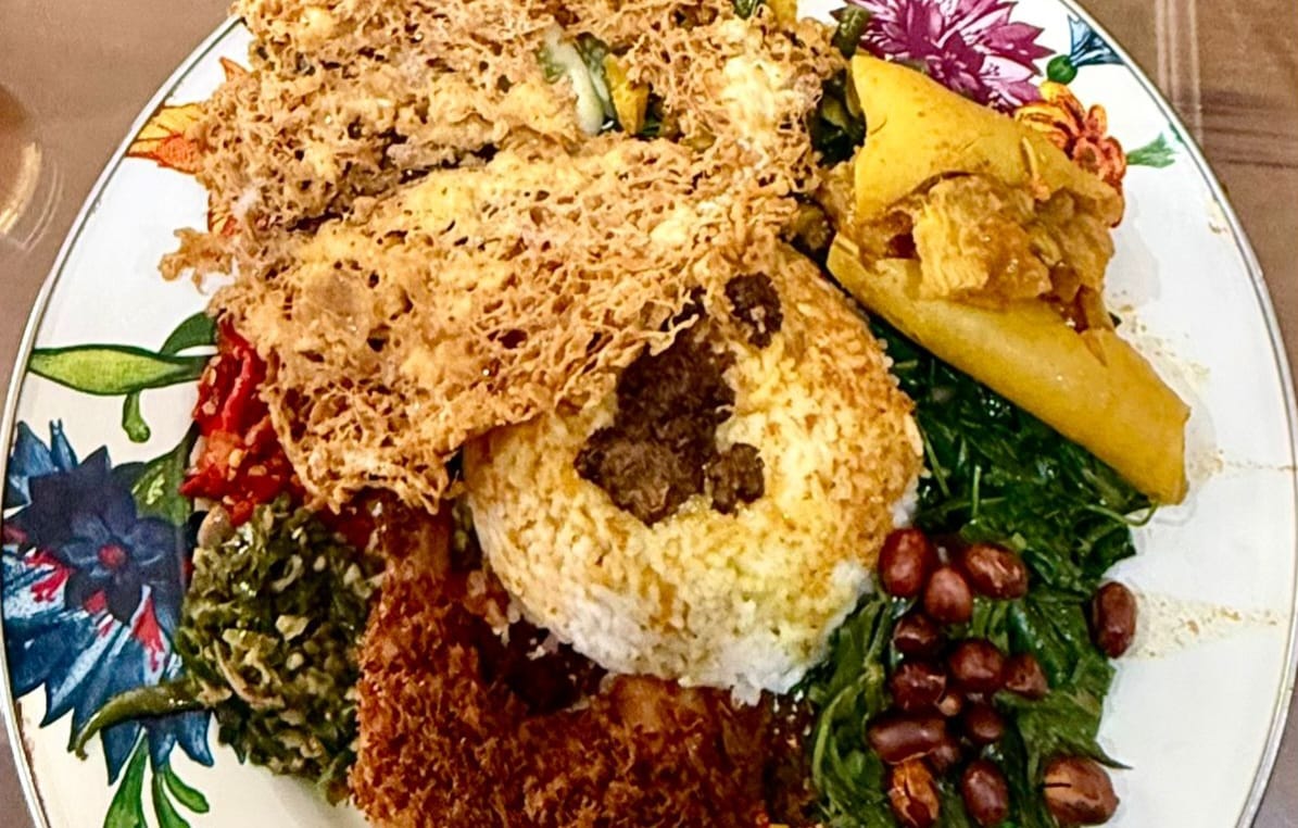 Nasi Kapau yang jadi menu andalan di Warung Kapau Kito Malang./Foto: Dok. Warung Kapau Kito.