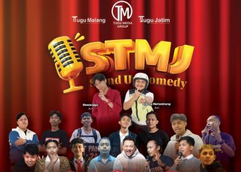 Saksikan penampilan 15 komika terbaik di Jawa Timur dalam babak Semifinal STMJ 2026 yang diselenggarakan Tugu Media Group. /Foto: Dok. Tugu Media Group.