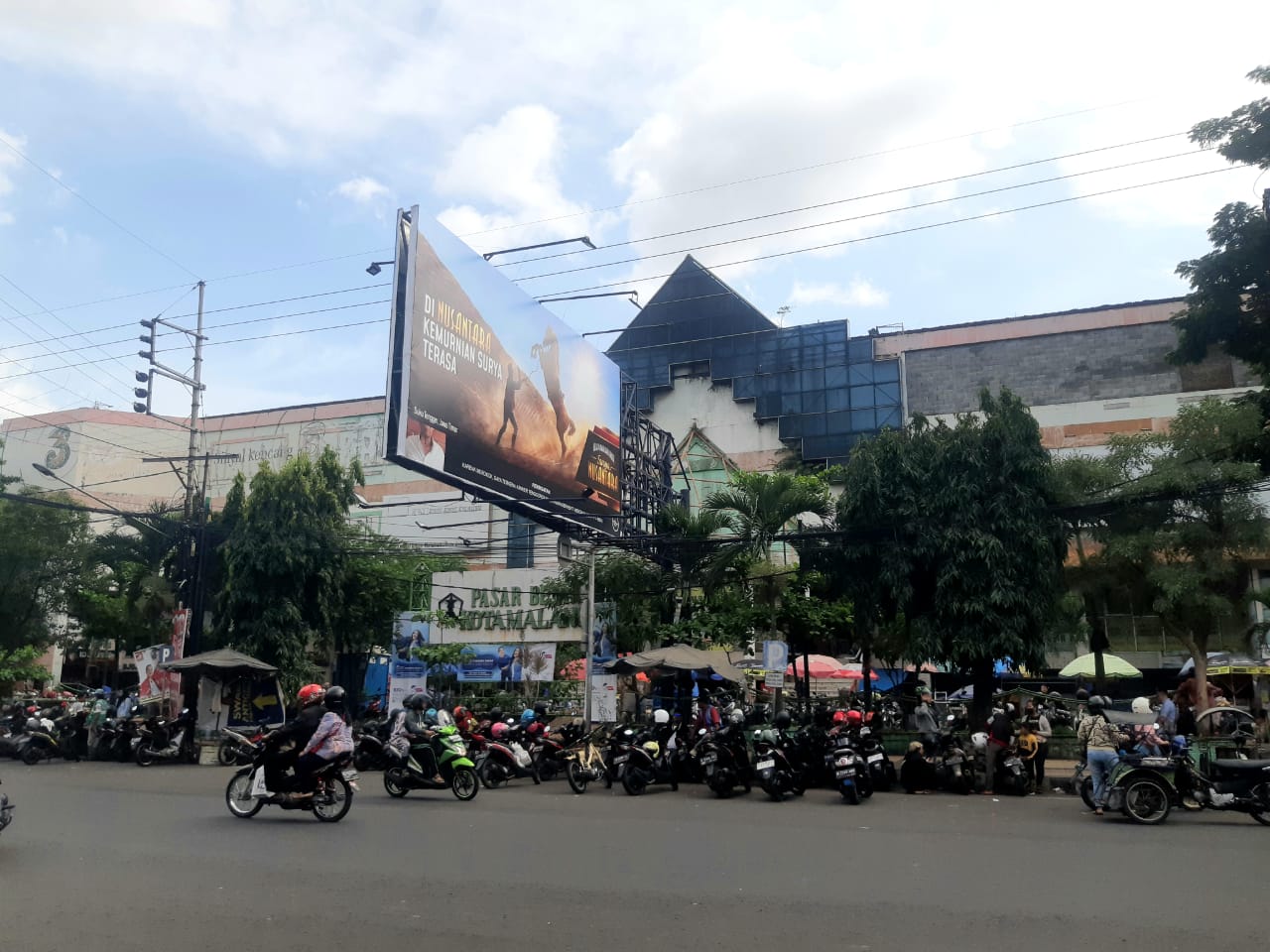 Kondisi Pasar Besar Kota Malang. (M Sholeh)