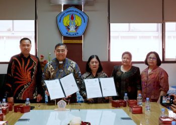 MoU ITN Malang soal pemanfaatan Kapel Santo Thomas Aquinas. Foto/dok ITN Malang