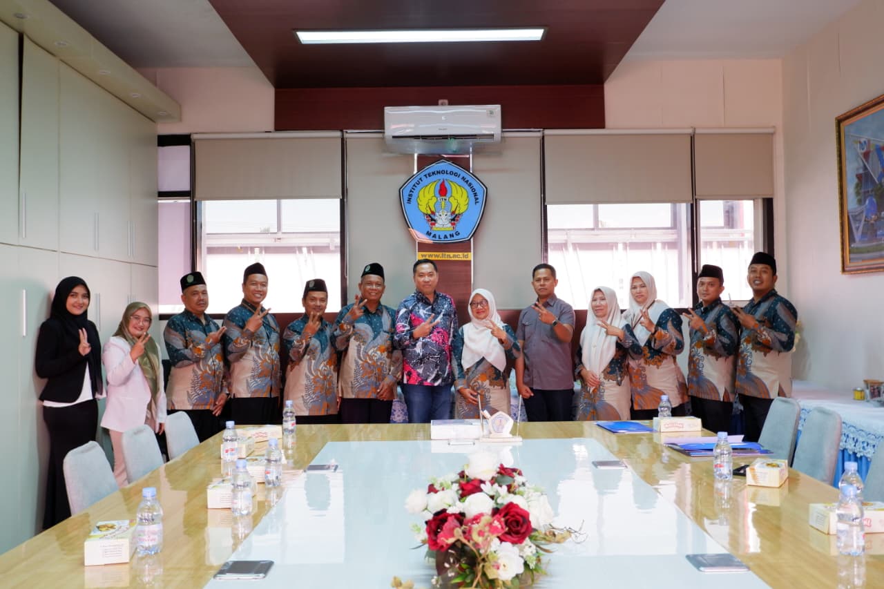 ITN Malang jalain kerja sama dengan MAN 2 Jombang. Foto/dok ITN Malang