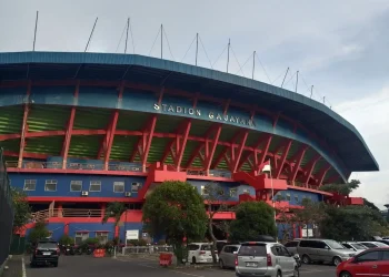 Stadion Gajayana Kota Malang yang akan menjadi venue Harlah Satu Abad NU. (Foto/M Sholeh)