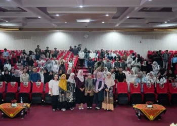 HMPS PGSD Unikama gelar kuliah tamu internasional untuk memperkuat kompetensi calon pendidik. /Foto: Dok. Unikama