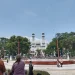 Wajah baru Alun-alun Merdeka Kota Malang usai direvitalisasi. (Foto/M Sholeh)