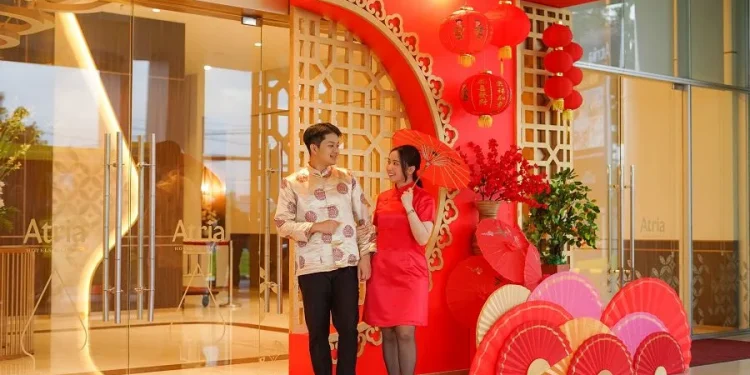 Momen Imlek di Atria Hotel Malang. Foto/dok