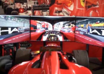 Simulator F1 di Museum Angkut hadirkan sensasi balap imersif. Foto: Dok.