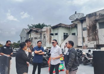 Wali Kota Malang, Wahyu Hidayat meresmikan Gedung Parkir Kayutangan. (Foto/M Sholeh)