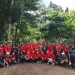 DPC PDI Perjuangan Kota Malang melakukan gerakan penanaman pohon untuk merawat lingkungan. (Foto/M Sholeh)