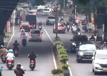 Aru lalu lintas kota batu
